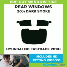 For Hyundai I30 Fastback 2018+ Pre Cut Window Tint Kit 20% Dark Rear Car Film