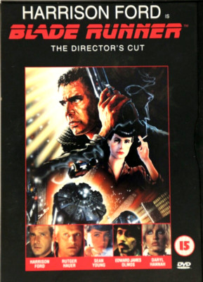 Blade Runner Playback Region 2 Harrison Ford, Hampton Fancher DVD THE MOVIE#0072