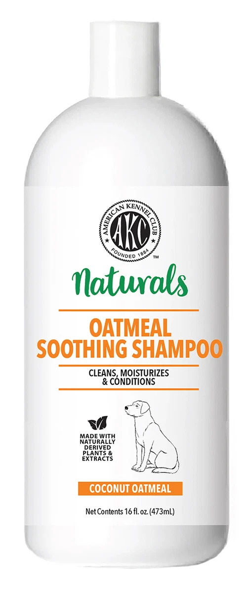 Akc oatmeal store soothing shampoo