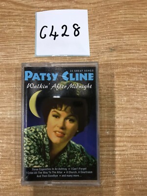 Patsy Cline Walking After Midnight 20 Great Songs Cassette Tape
