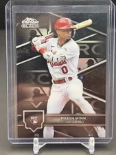 MASYN WINN 2024 Topps Chrome Black Rookie RC Design Variation #46 Cardinals