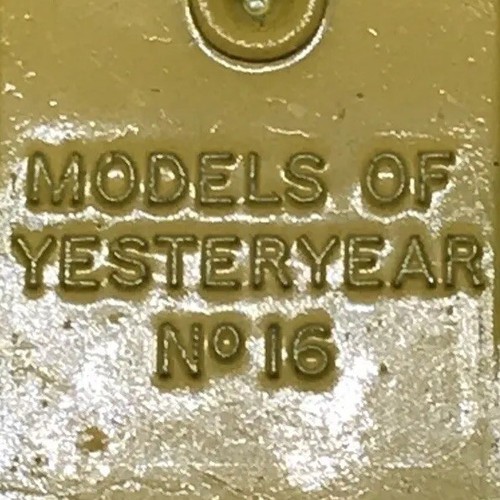 Lesney Models Of Yesteryear No. 16 1904 Spyker Yellow - Made In United Kingdom - Picture 8 of 10