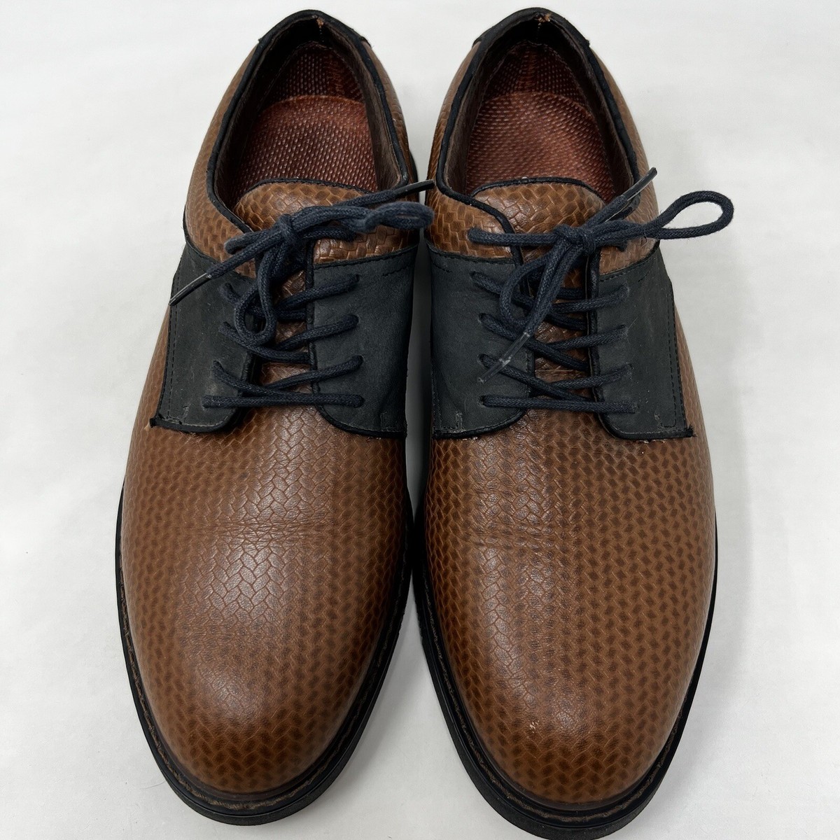 Tommy Bahama Size 8 Mens Havana Golf Shoes Espresso Brown  display picture 2