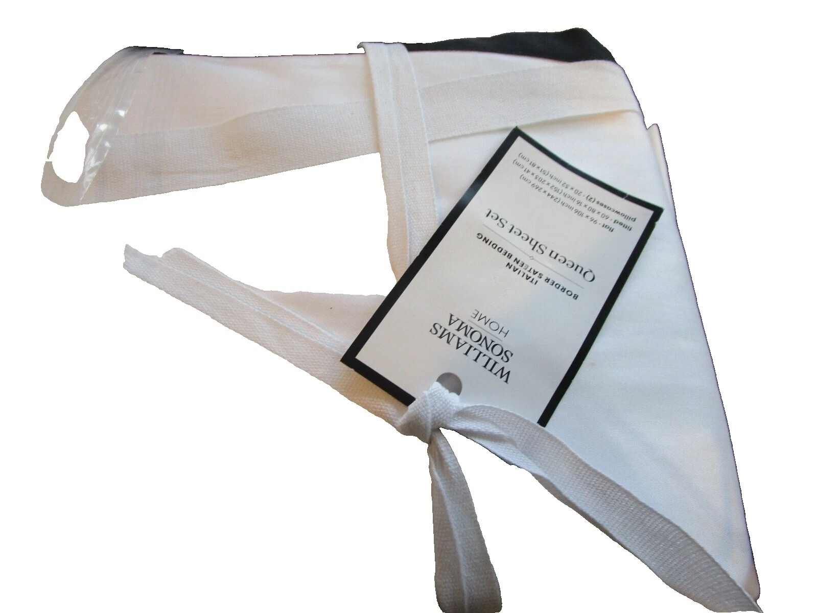 Cama de Satén de algodón Williams-Sonoma Hojas