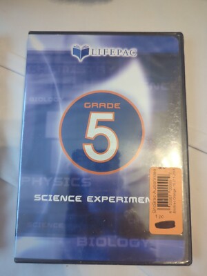 NEW Lifepac 5th Grade Science Experiments DVD
