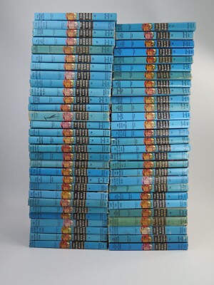 Complete Set Series 1-58 Hardy Boys Mysteries Matte Hardcover Lot