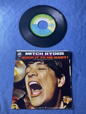 NEW VOICE Vinyl Record Picture Sleeve 45 rpm MITCH RYDER & THE DETROIT WHEELS