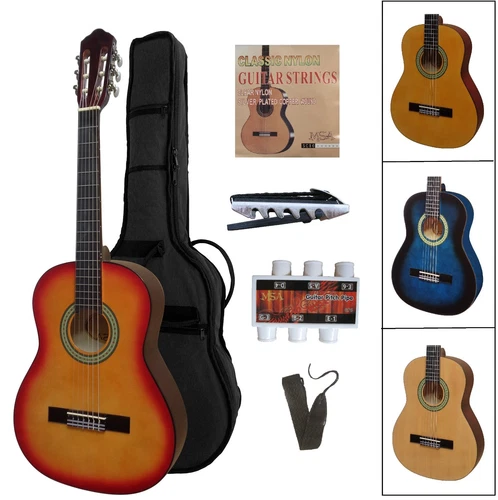 Gitarre 3/4 Modell-jugend-kinder- für linkshänder/ lefthand, mit Zubehör/ Set!n