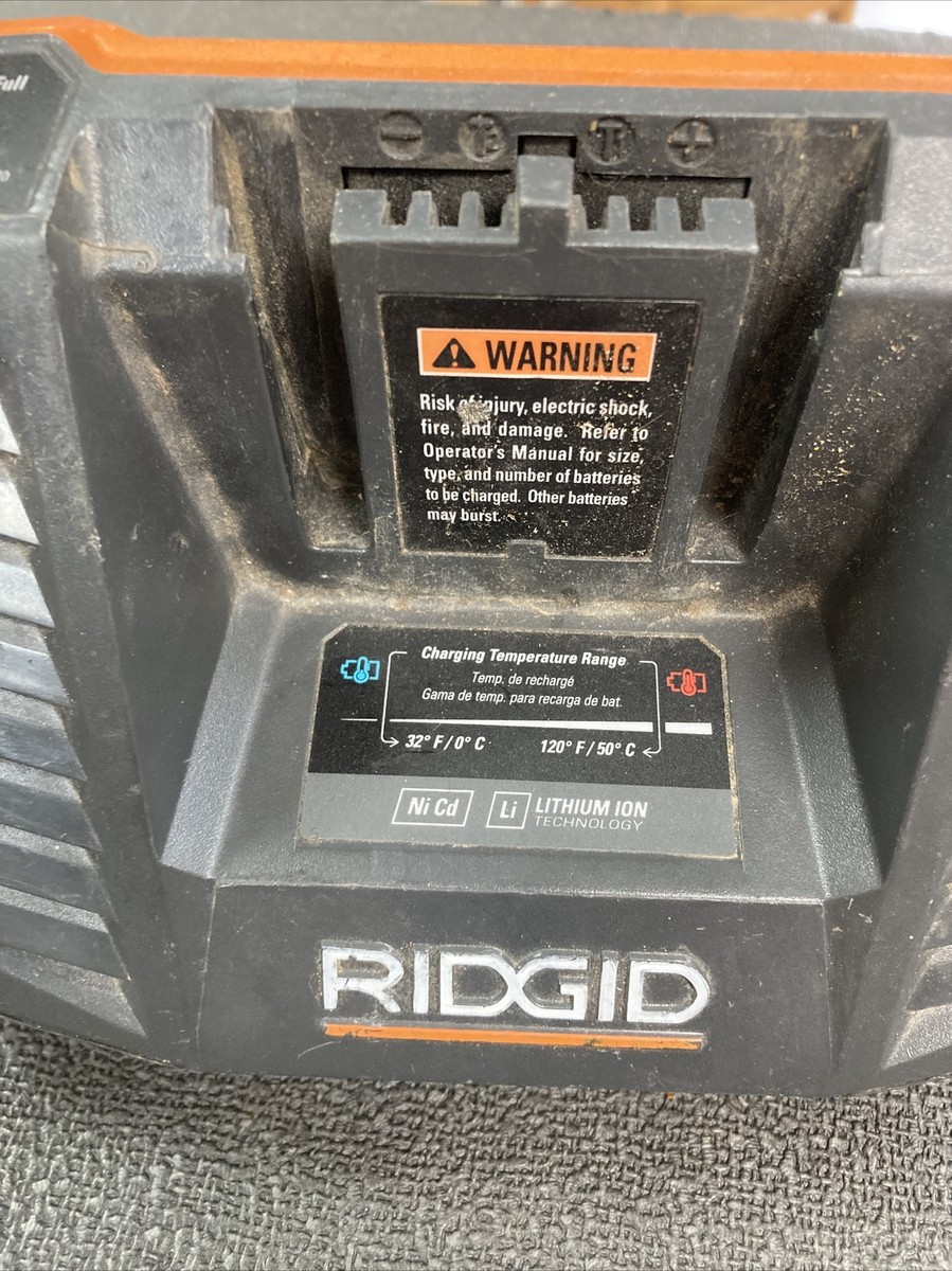 メンテナンス Ridgid R840095 Ridgid R840095 18V Gen5X Charger And R8611503 And R86035