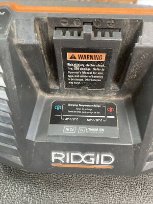 Ridgid R840095 18V Gen5X Charger And R8611503 And R86035 Drills W