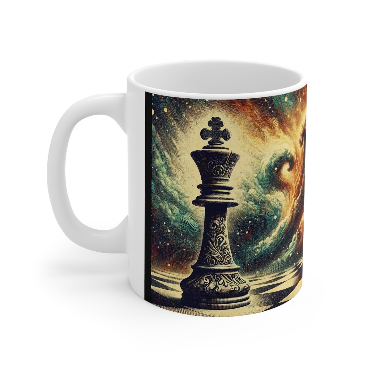 Ceramic Mug 11oz Chess Art Coffee Cup Chess Board Outer Space Celestial  Galaxy | eBay