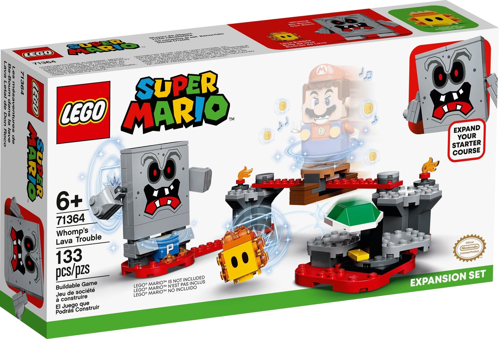LEGO® Set 71364-1 - Whomp's Lava Trouble - Expansion Set