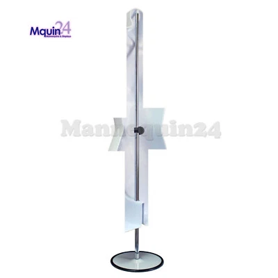 DISPLAYTOWN Metal Stand adjustable up to 38 inches for Our Hollow Back Plastic Mannequins