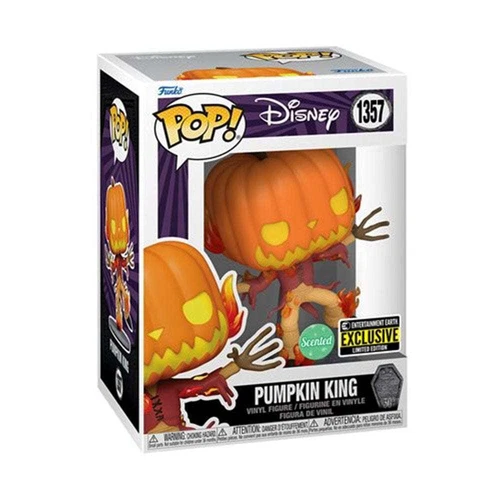 Funko Disney 30th TNBC Scented Pumpkin King Entertainment Earth PopShield