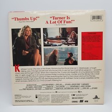 W VI Warshawski Laserdisc Spy Movie Kathleen Turner 89min R Detective Mystery