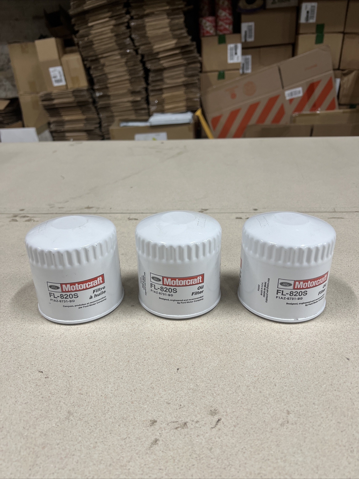 MOTORCRAFT fl820s Cross reference oil filters