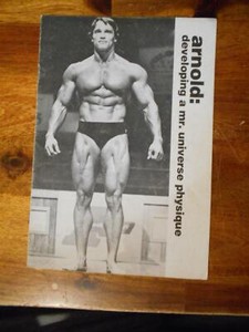 Arnold Schwarzenegger Developing A Mr Universe Physique Muscle Booklet 1977 Ebay