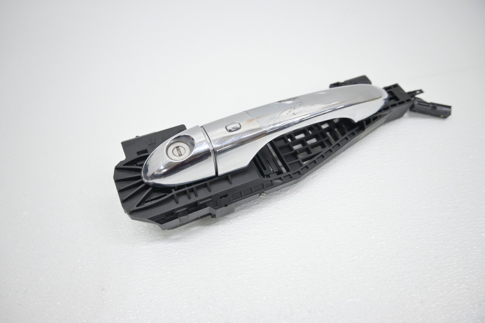 ⭐ 14-20 Maserati Ghibli Quatt Front Left Driver Ext Door Grab Handle Chrome Oem