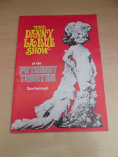 Danny La Rue  Futurist Theatre Scarborough Summer Show Program 1978