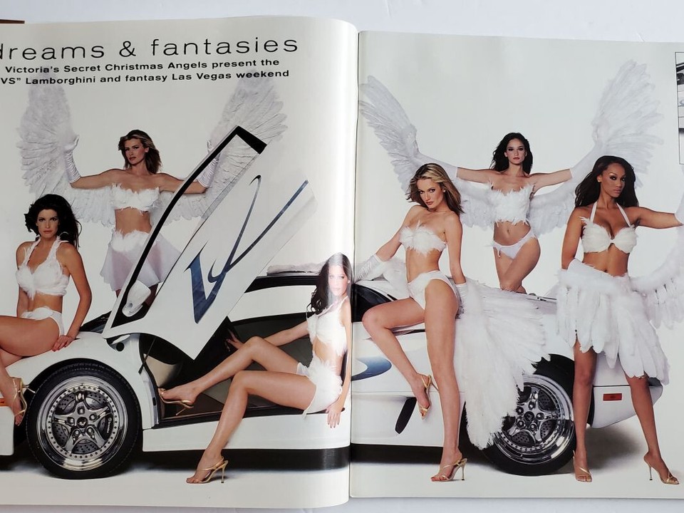 1998 CHRISTMAS Victoria's Secret Catalog LAETITIA CASTA Pestova  Seymour NO LABEL | eBay