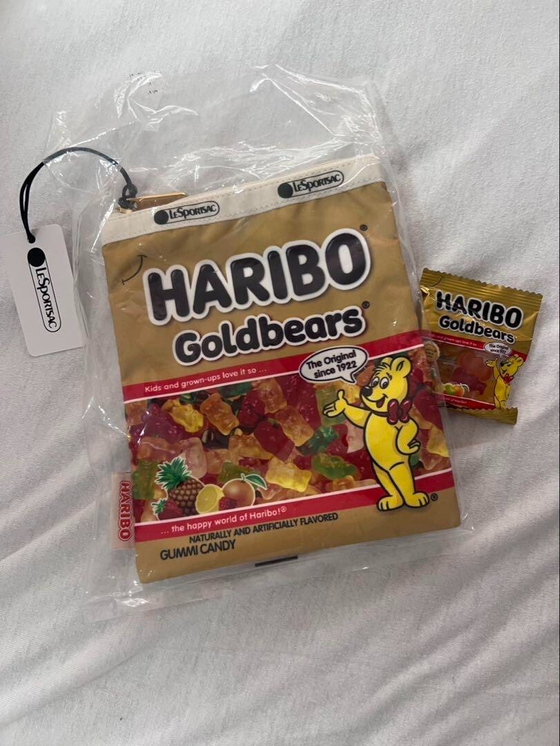 LeSportsac × HARIBO Goldbears & Happy Cola set of 2 Zip