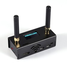 Assmbled Duplex MMDVM Hotspot Dual Hat UHF VHF WiFi P25 DMR YSF D-Star NXDN