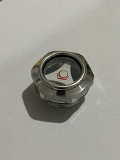 Tappo Livello Olio Metallo Vetro 3/4” Con Guarnizione In Carta
