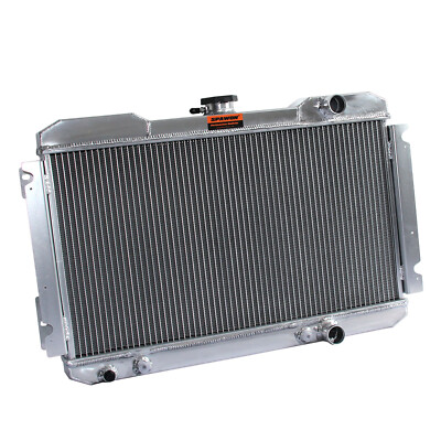 Radiator Fit Nissan 720 L4 2.0L 2.4L 1983-1986 Aluminum 3Rows 943 AT 42mm SPAWON