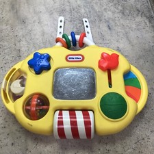 Vintage LITTLE TIKES Developmental CRIB Playpen Activity Toy Play CENTER 1991