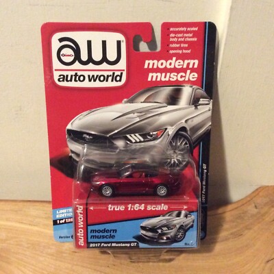 Auto World 2017 Ford Mustang GT 1/64 Limited 1 of 1256 new NIP