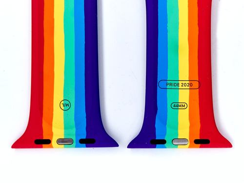 Apple Watch PRIDE EDITION SPORT BAND 44mm 2020 & 45mm 2023 Rainbow Sprinkles - Zdjęcie 7 z 24