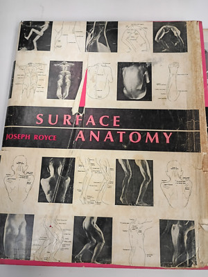 Surface Anatomy by Joseph Royce (Hardcover 1965) Reference for artists