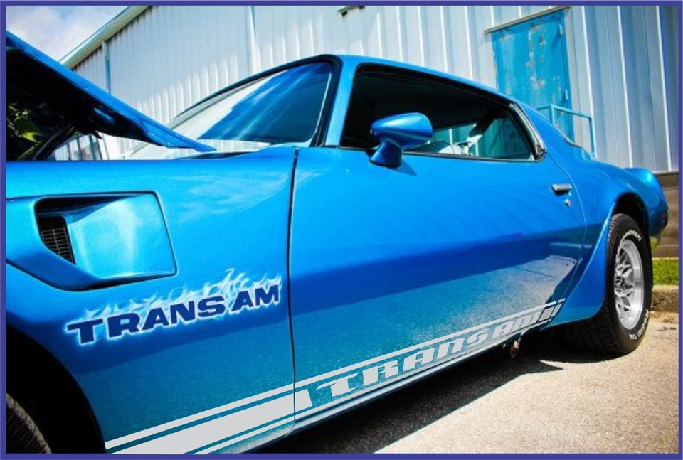 Kit de rayas laterales Trans Am - Hecho a medida Foto 3 de 4