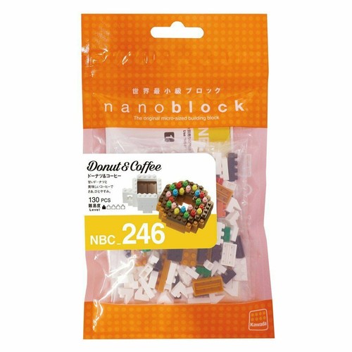 nanoblock - Donut & Coffee (NBC-246) NEW! - Picture 2 of 2