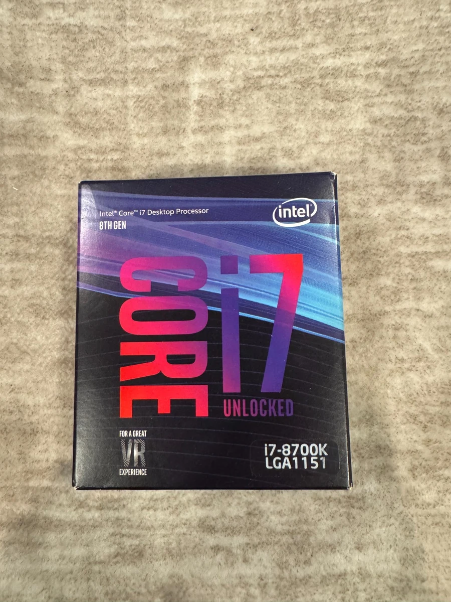 ヒッグー】intel I7-8700K LGA1151(中古品) Intel Core i7-8700K 3.7