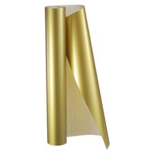 HTV Heat Transfer Vinyl 11.8" x 15ft Roll PVC Golden Yellow Iron on Vinyl