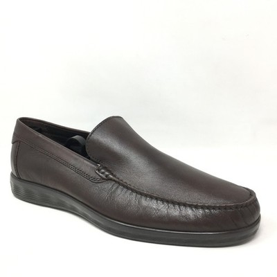 Ecco S-Lite Moc Loafers Moccasins Shoes Mens Size 12-12.5 US 46 EU Brown Leather