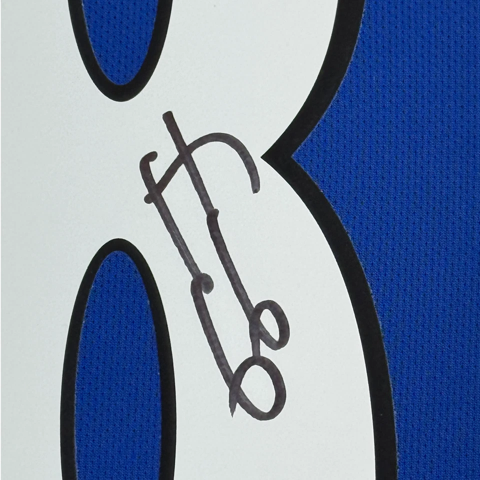 Camiseta deportiva azul Beckett de Frank Lampard 35x39 Chelsea FC enmarcada autografiada/firmada certificado de autenticidad Foto 2 de 2
