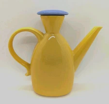 Lindt Stymeist Colorways Cruet Yellow - Blue Lid - Oil/Vinegar/Tea Pot 