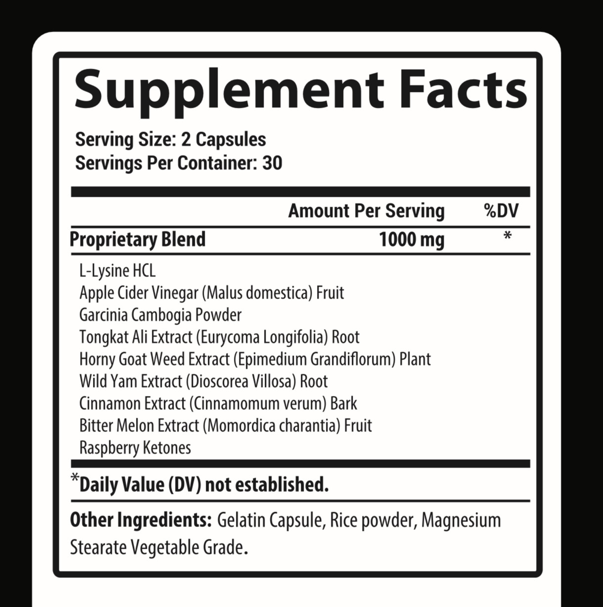Eros Lift Pills, ErosLift Dietary Supplement Advanced Formula Men Support 60CT
