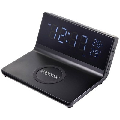 Sygonix Ladestation 15 W Alarm Clock with Wireless Charger SY-5459860