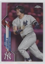2020 Topps Chrome Pink Refractor Gio Urshela #34 0u7