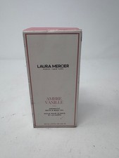 Laura Mercier Bath Body Oil Ambre Vanille Aromatic 100 mL Sealed Box Damaged