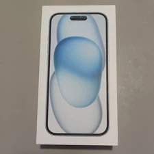 Apple A2846 iPhone 15 Blue 128GB - Empty Retail Box ONLY