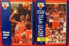 Michael Jordan 1991 Fleer Basketball #29 & #375 2-Card Lot
