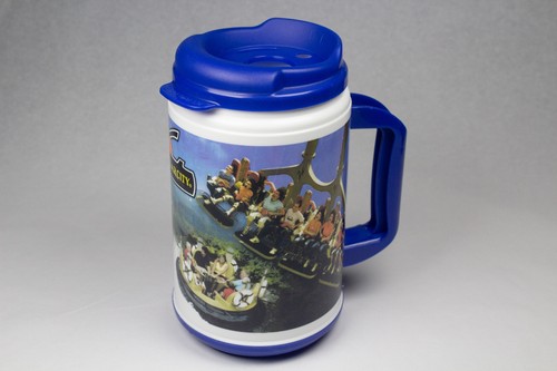 Silver Dollar City 2009 Grandfathered Refillable Drink Mug w/ Lid *missing piece