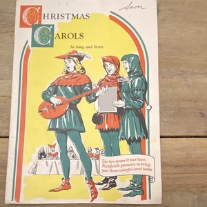 Richfield Christmas Carols in Song and Story Holiday Voice Choir Song Book Beg.