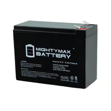 12-Volt 10Ah NEW BATTERY for EZIP SCOOTER 4.0,4.5,400,450,500