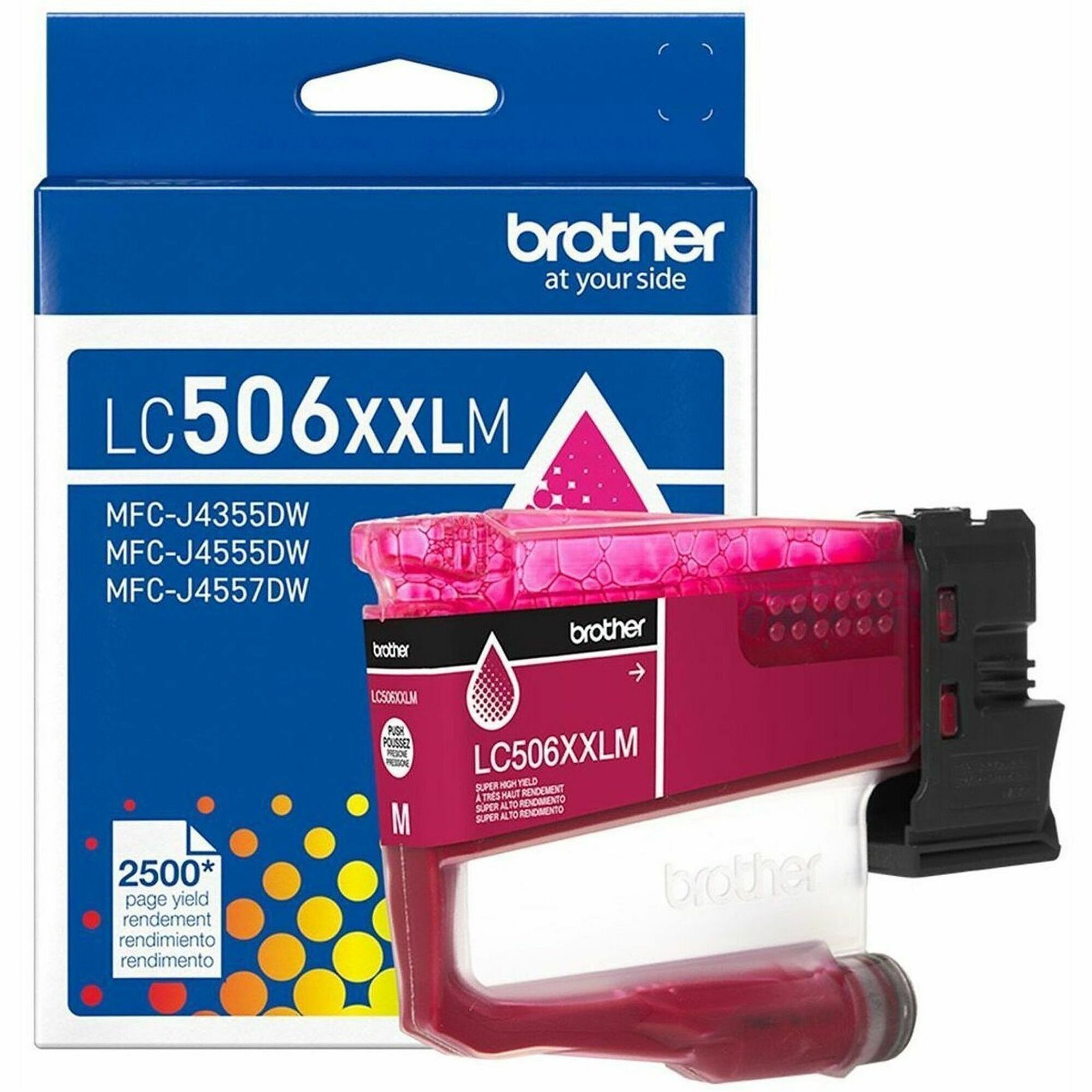 Brother International LC506XXLMS Magenta Ink Cartridge