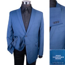 Hart Schaffner Marx Boys Jacket Blazer 2-Button Boys 20 Husky Dual Vented Wool